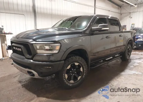 2019 Ram 1500 Rebel 4X4 5'7 Box from USA, damaged, VIN 1C6SRFLT0KN897440